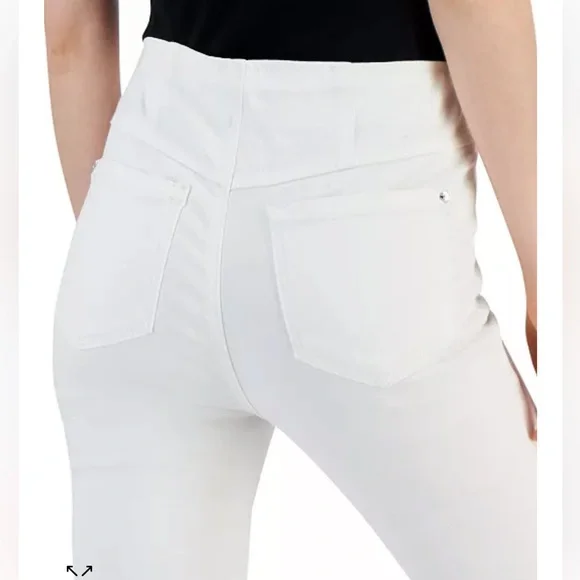 NWT INC International Concepts (Macys) High Rise Flare Jeans Summer Vacation - Picture 5 of 5